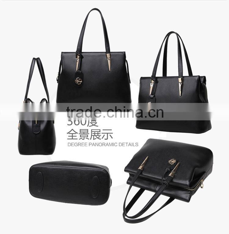 2015 fashion pu leather bag ladies handbag shoulder bags