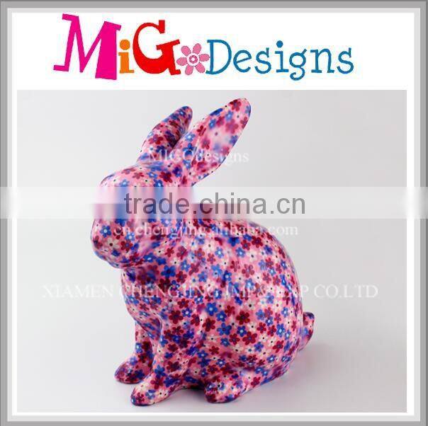 Personalized Ceramic Banks With Rabbit Shaped Piggy Bank For Sale