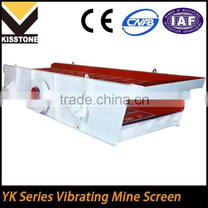 Durable vibrating screener/sand extracting machine for coal