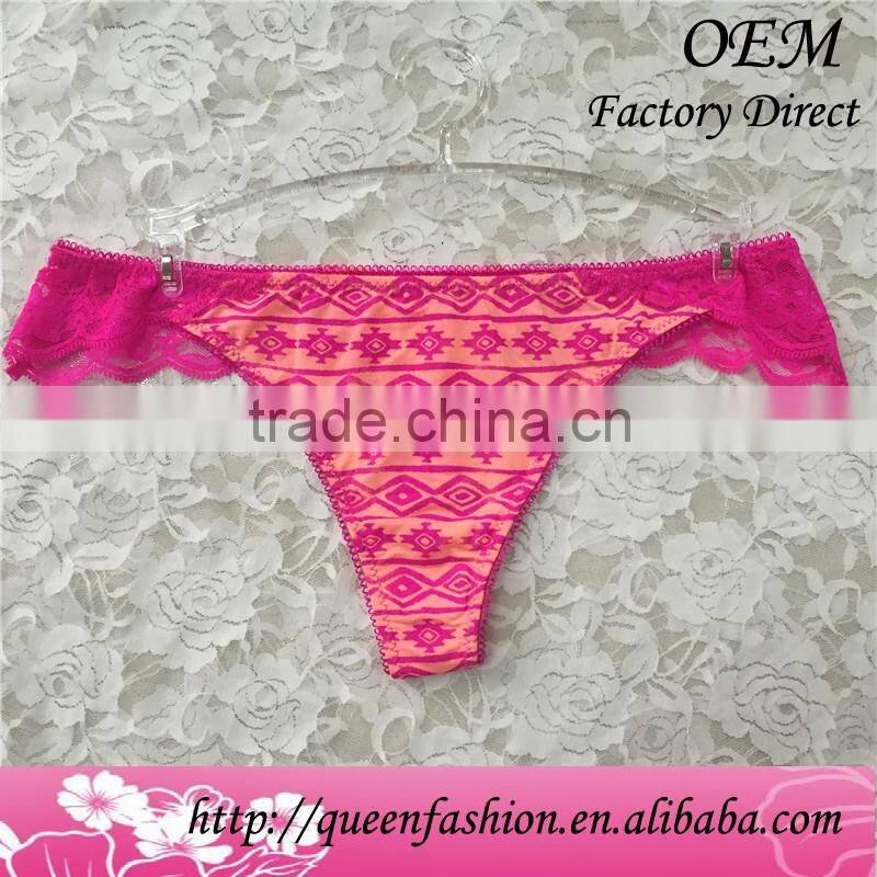 Your Private Label Customized Women G-string Underwear Cheap Panty Factory