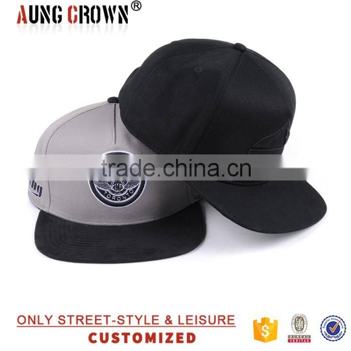2016 Custom 5 panel cotton snapback hat cap