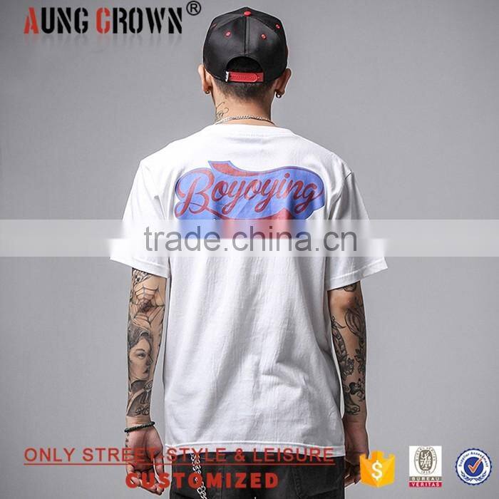 Full-Size Wholesale Printed T Shirt Custom Your Own Brand Clothing