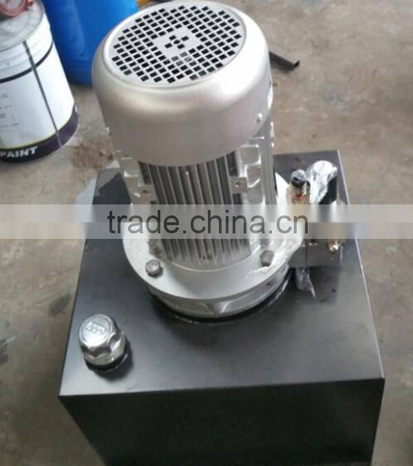 Good efficiency guide rail hydraulic cargo elevator vertical goods lift platform