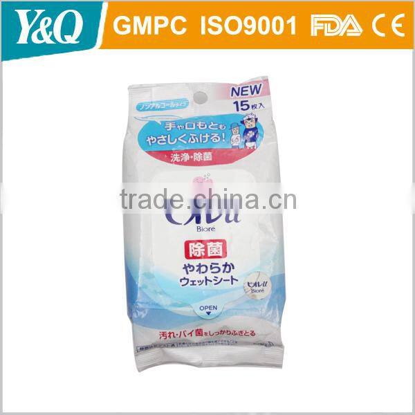 Women OEM Cleaning Make Up Wet Wipe