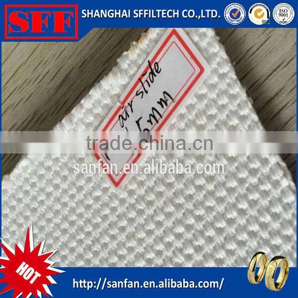 spun air slides 6mm conveyor fabric