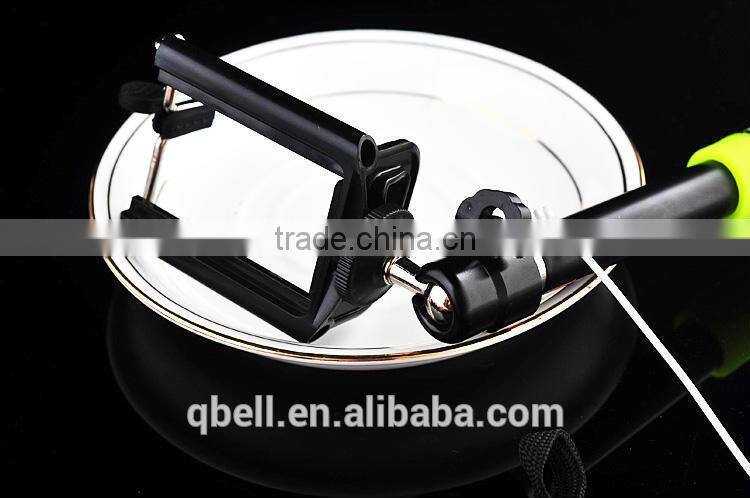 Selfie mobile phone monopod with wire/selfie monopod/monopod