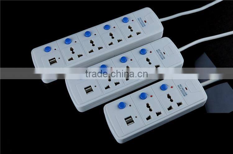 hot selling 4 usb power socket, switch socket, internal socket outlet