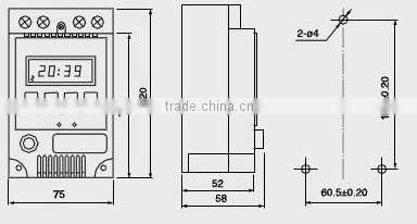 KG316T micro-computure timer switch CHRE China Factory