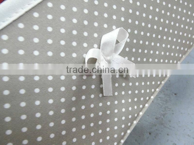 spots printing non woven foldable rectangular storage box