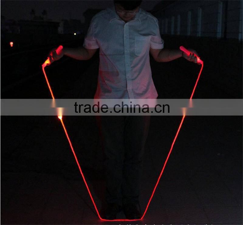 Multi color led flashing jump rope Light up jump rope Glowing skipping rope