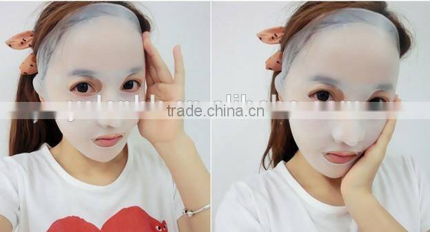 Reusable Ear Hanging Locking Water Essence Silicone Facial Mask face shield