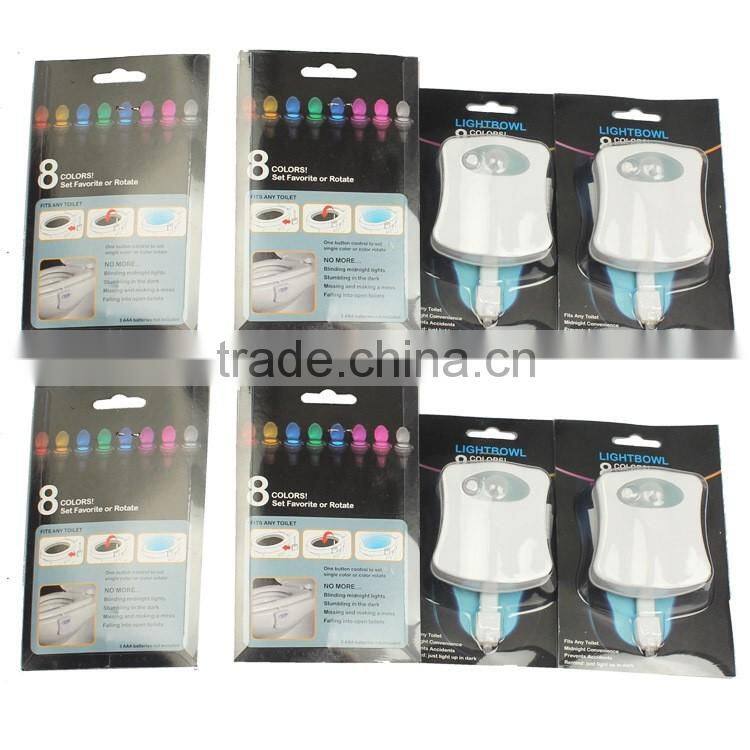 Mini design easy use toilet lamp