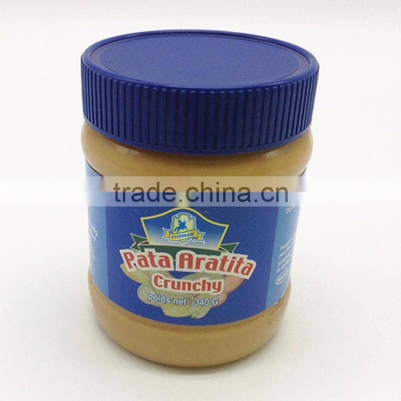 Chinese NON GMO peanut butter packed in bottle