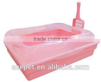 Large Cat Litter Box with Scoop Cat Litter Pan