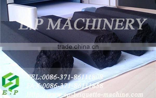 Factory price hexagonal shape charcoal briquette making machine