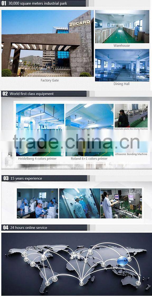 Customized A4 thick PP material plastic file folder