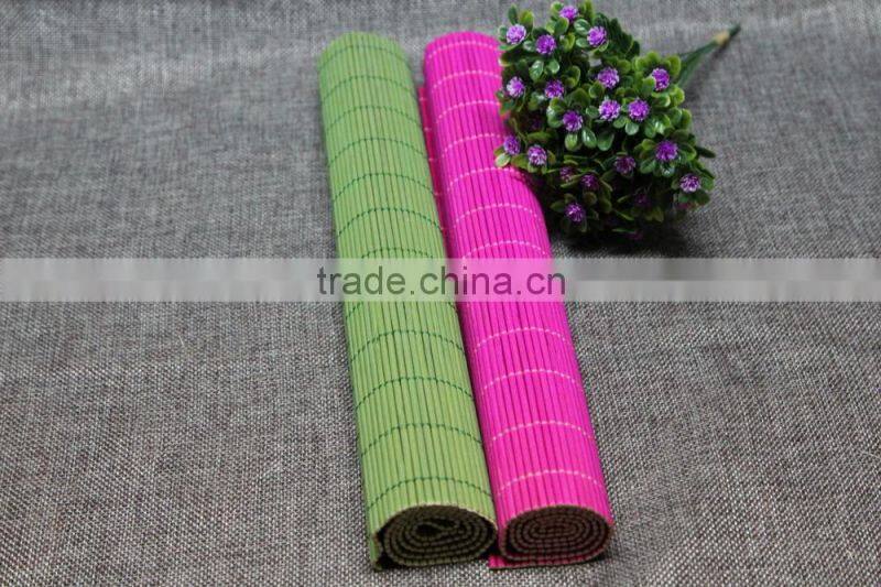 cheap and high quality print bamboo placemat tableware placemat