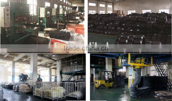 280*72 /400*72.5*74 small harvester rubber track for combine machinery