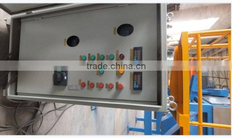 Eddy current separator used for separating PET bottles, aluminum cans and iron cans