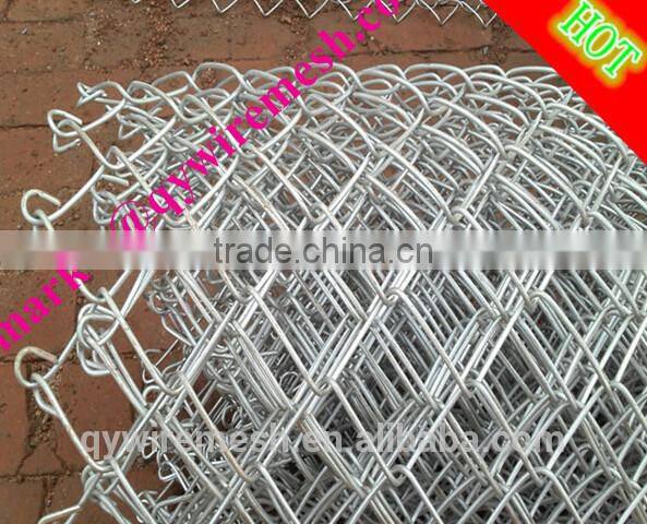 Hot sale PVC coated and galvanized chain link fence/stainless steel chain link fence/temporary chain link fence