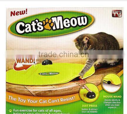 2014 Popular Cat's Meom Scratcher Toy With Wand