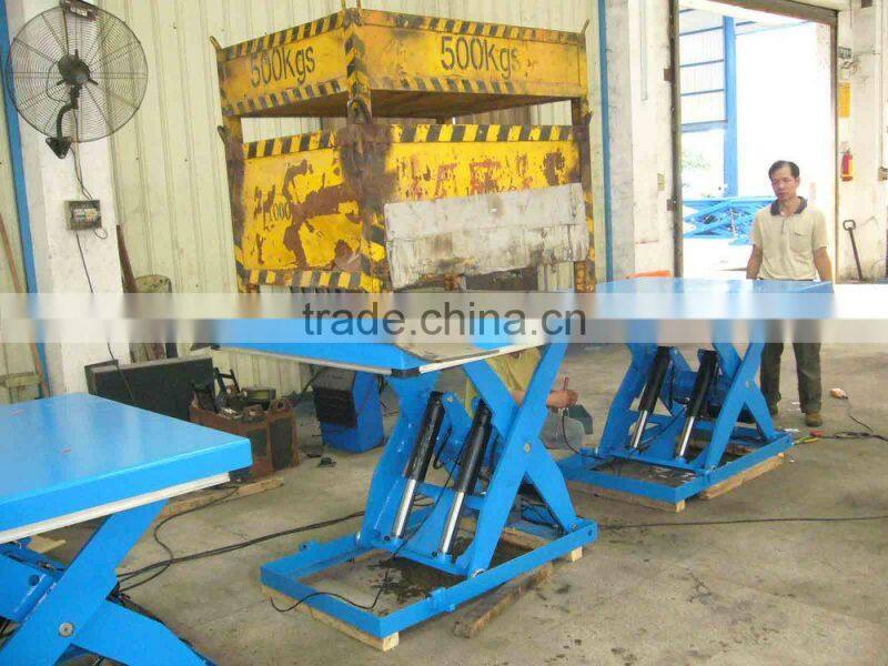 750kgs Scissor lift table for warehouse, factory VT-75-AC