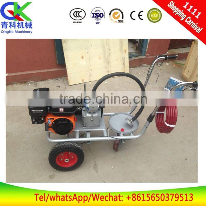 hand push park rulling machine