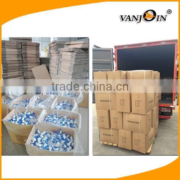 PET materail 300ml amber plastic shampoo bottle with pump dispenser