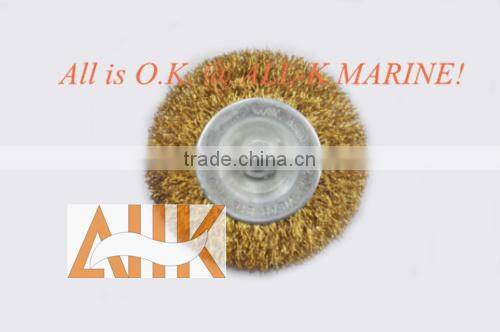 Crimped Wire Wheel Brush with shank