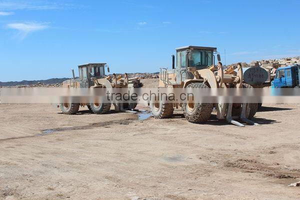 heavy construction equipment 16 ton quarry granite wheel loader fork truck JGM751FT16 for sale