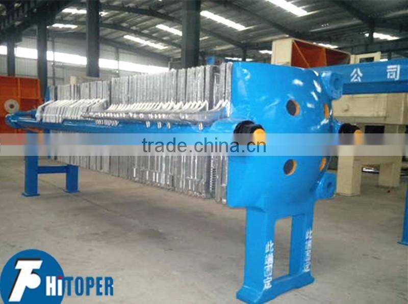 Cast iron plate-frame press filter for palm oil rough fltration and separation