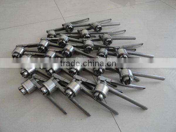 Manual bottle cap crimper 20mm vial crimper, stainless steel, adjustable