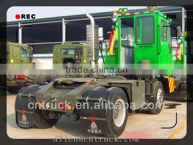4x2 terminal tractor truck SINOTRUCK HOWO tractor truck engineering vehicle trailer