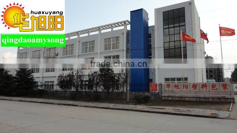 Asbestos Bag , clear , red printing