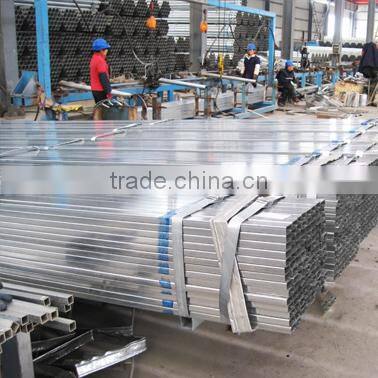 rectangular steel tube 50/100/1.3mm q235 pre galvanized pipe