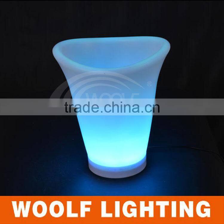 Small Club Pub Used LED Ice Wine Bucket Beer Bucket LED Barware
