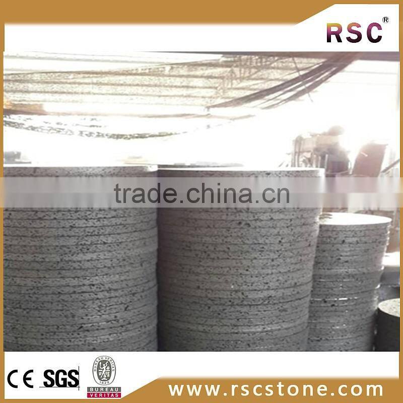 Lava stone for cooking sets