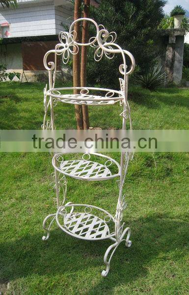 Nicely Light Weight Antique Classical Wrought Irons Antirust Metal Outdoor Decorative Garden Pots