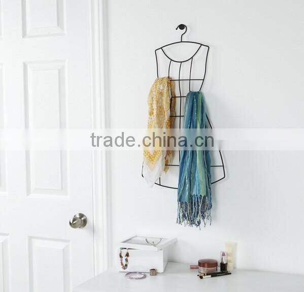 Fashionable Skirt shape Scarf/Tie Hanger, Closet Crganizer, Spary