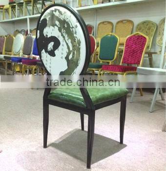 furniture vintage industrial iron dining chair for sale