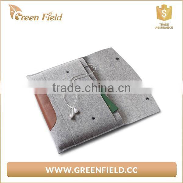 Professional non woven felt laptop bag