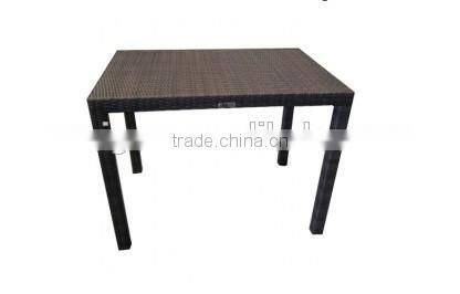 2017 Trade Assurance factory direct sale cheap outdoor Classic big loading PE rattan resin wicker table furniture