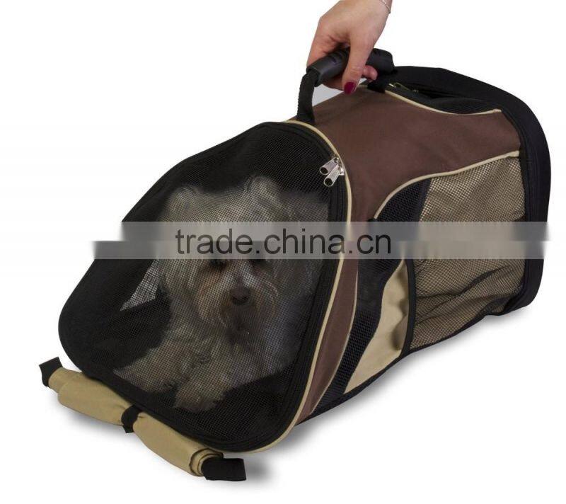 Backpack pet carrier , Pet travel carrier