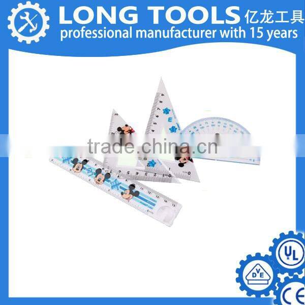 Wholesale measuring graduated size plastic ruler for students