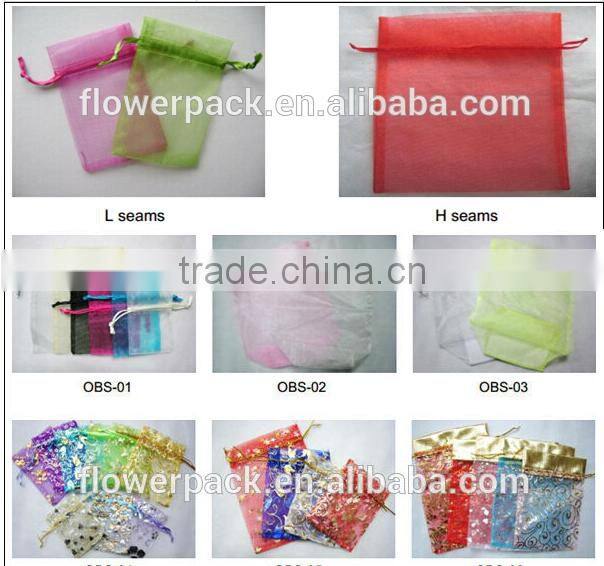 transparent titusse colouful organza chair sash