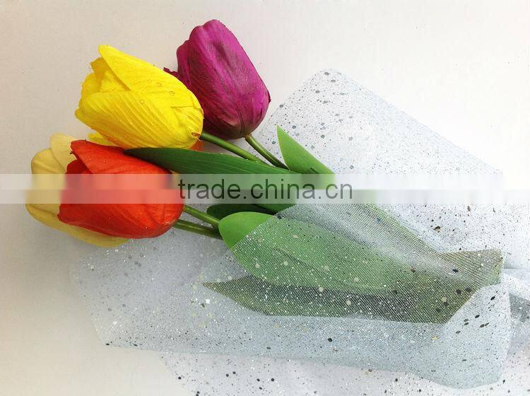 Plastic mesh for packaging