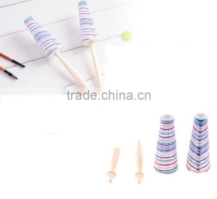 Supply fashion plastic cute tapered hair roll small order