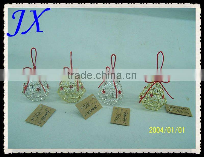 Gold and silver iron box adornment collection small gift box