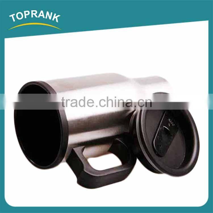 Hot Sale 450ML Stainless Steel Travel Coffee Mug warmer car cup with car plug