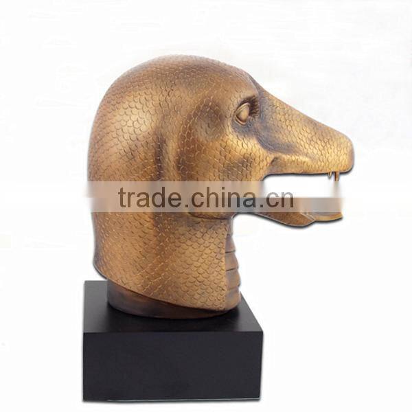 Custom polyresin lizard statue for sale